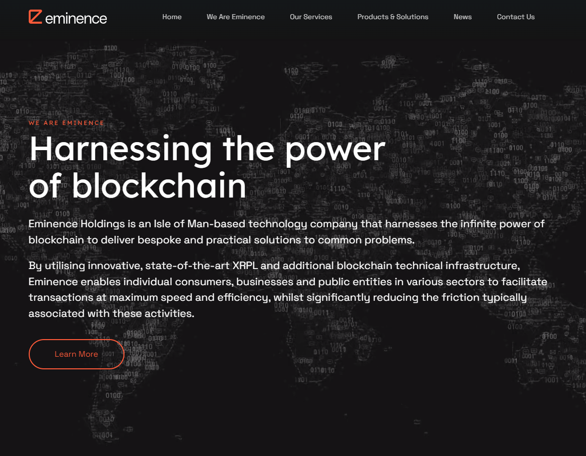 Eminence - Harnessing the Power of Blockchain