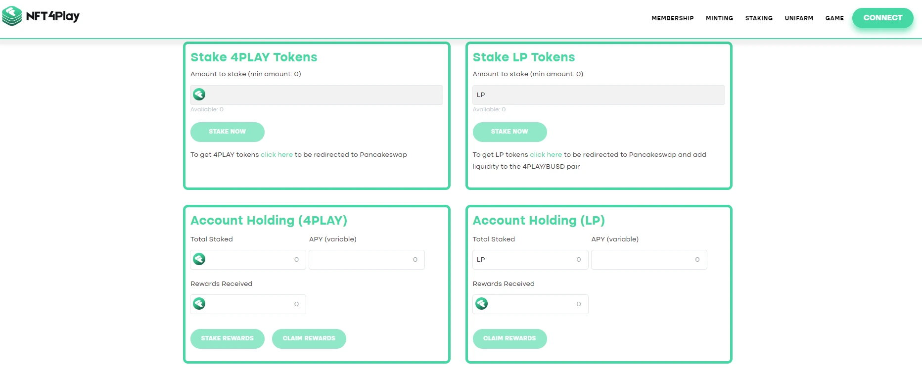 NFT4Play - Membership Pool